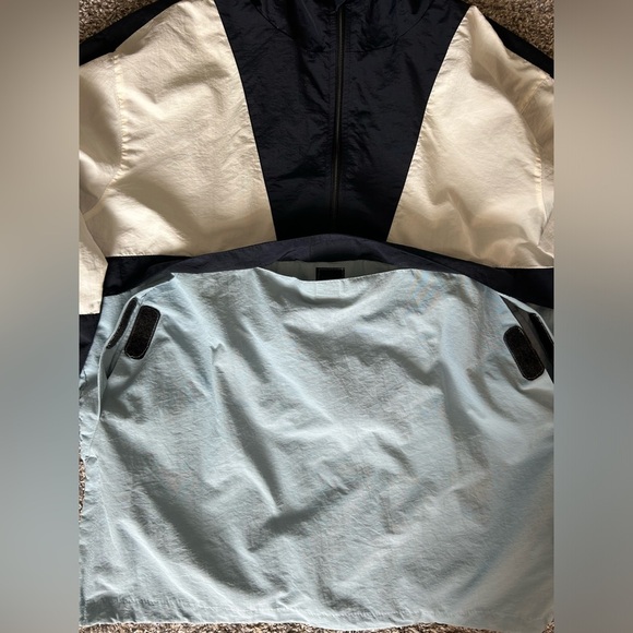 5/$25 Nicce London unisex hooded pullover windbreaker jacket large - Picture 11 of 14